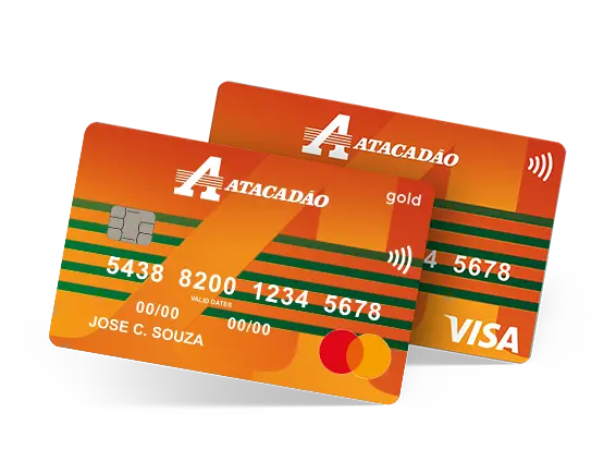 Cartão Atacadão Visa e Mastercard